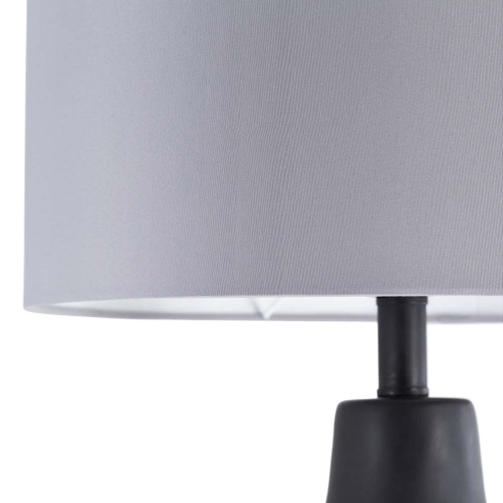 Lampe de table Forte en noir mat