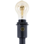 Lampe de table Forte en gris foncé