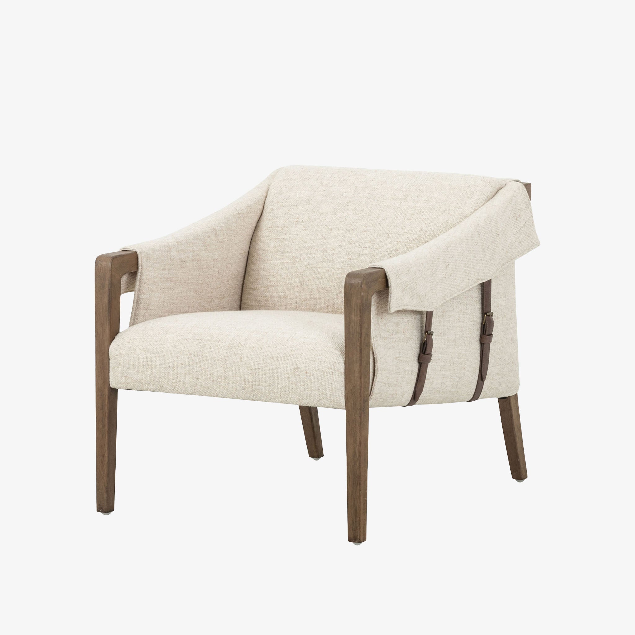 Fauteuil Bauer Four Hands - Crème Thames