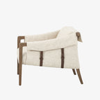 Fauteuil Bauer Four Hands - Crème Thames