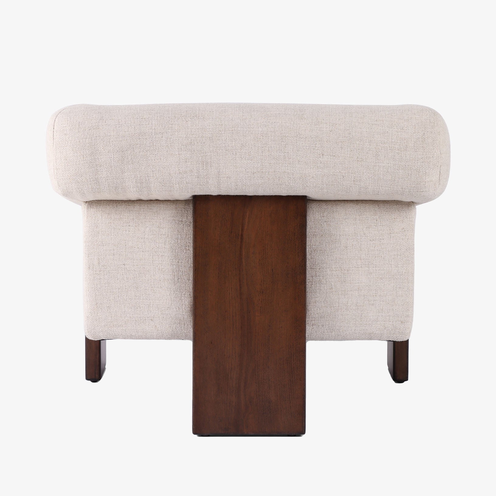 Fauteuil Four Hands Cairo couleur crème Thames