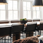 Tabouret de bar Four Hands Wharton en marron vieilli