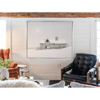 Fauteuil Halston Four Hands en noir Heirloom