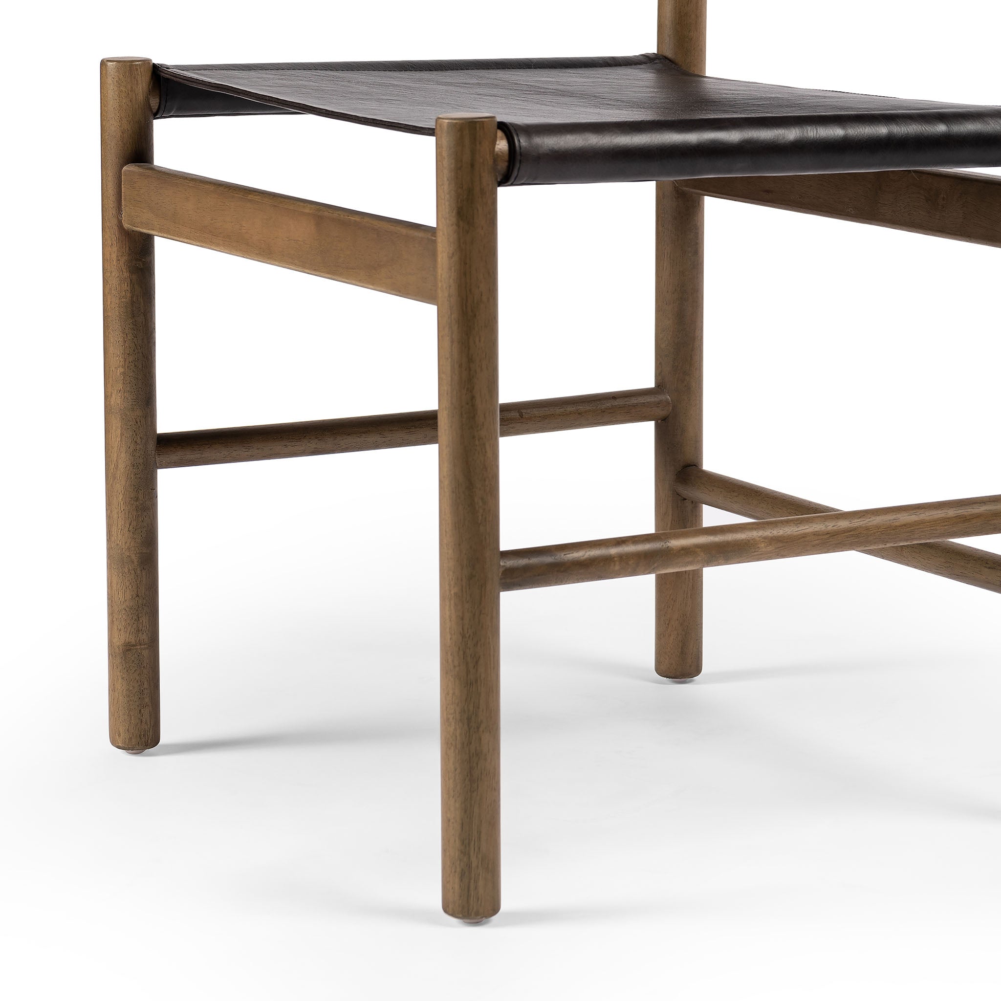 Chaise de salle à manger Kena de Four Hands, coloris Sonoma Black