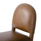 Chaise de salle à manger Four Hands Abilene couleur selle Chaps