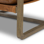 Fauteuil Four Hands Ace en châtaignier Raleigh 