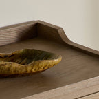 Buffet Four Hands Adley en placage chêne vieilli et blanchi