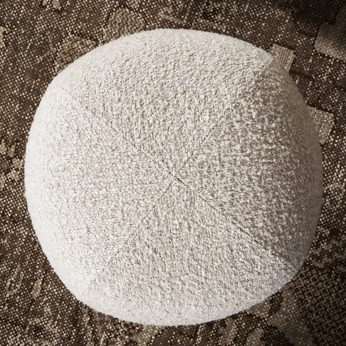 Pouf Alma de Four Hands couleur frêne Somerton