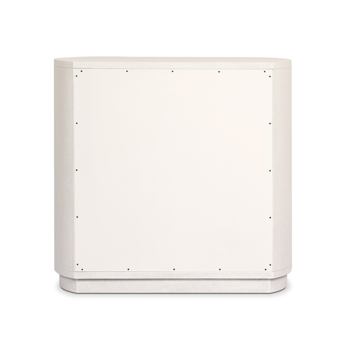 Commode Amelia à quatre mains en lin peint ivoire