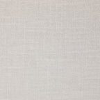 Table de chevet ovale Amelia à un tiroir de Four Hands, en lin peint ivoire