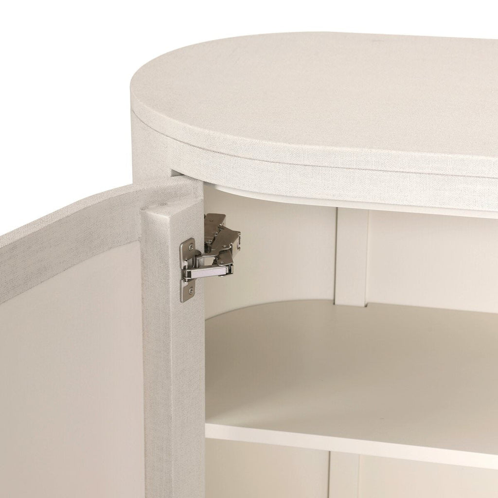 Buffet Amelia de Four Hands en lin peint ivoire