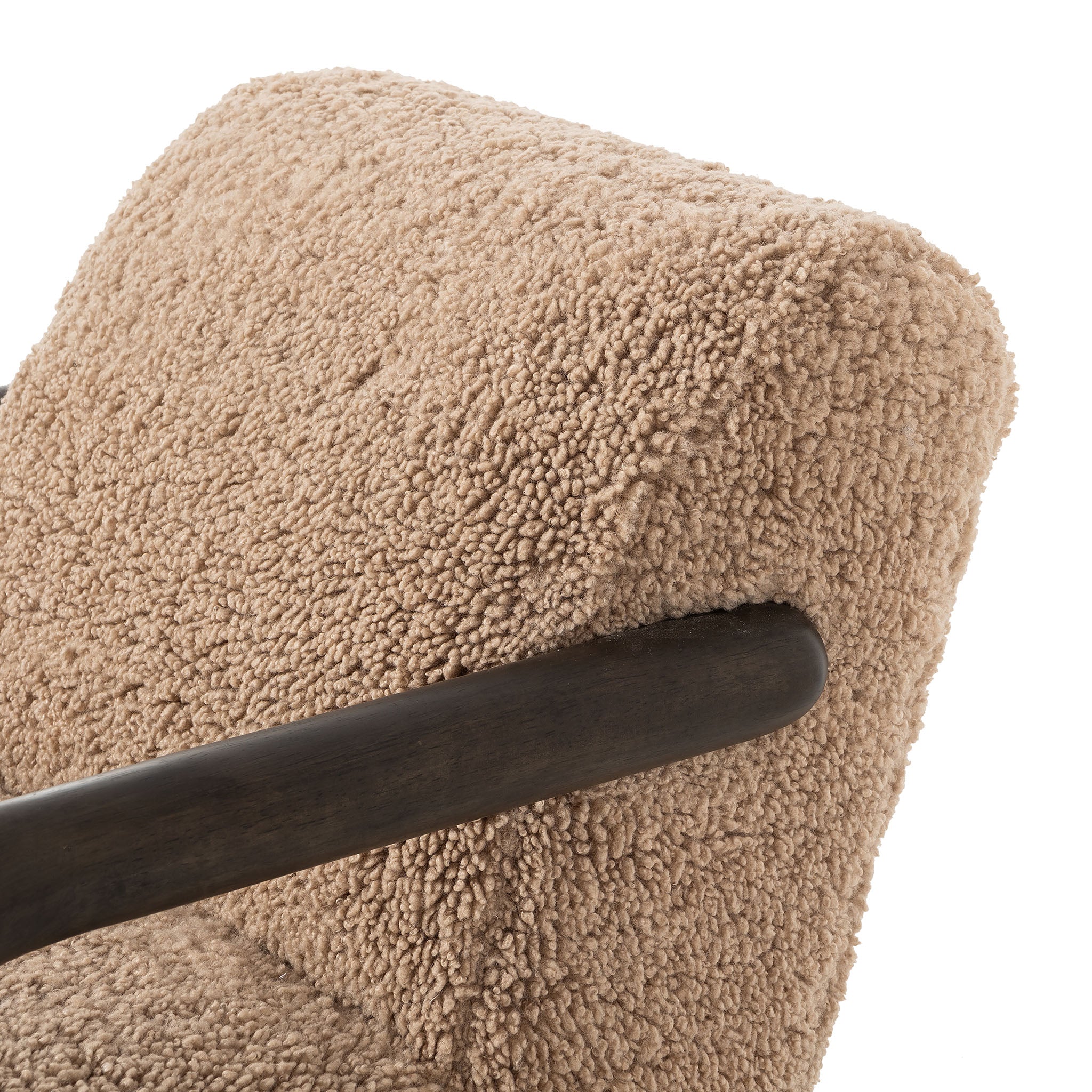 Fauteuil Aniston Four Hands couleur Andes Toast