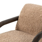 Fauteuil Aniston Four Hands couleur Andes Toast