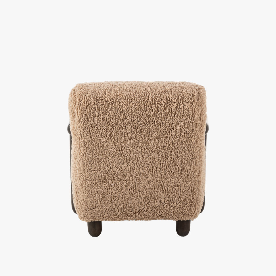 Fauteuil Aniston Four Hands couleur Andes Toast