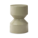 Table d'appoint Four Hands Ara en béton laqué mousse