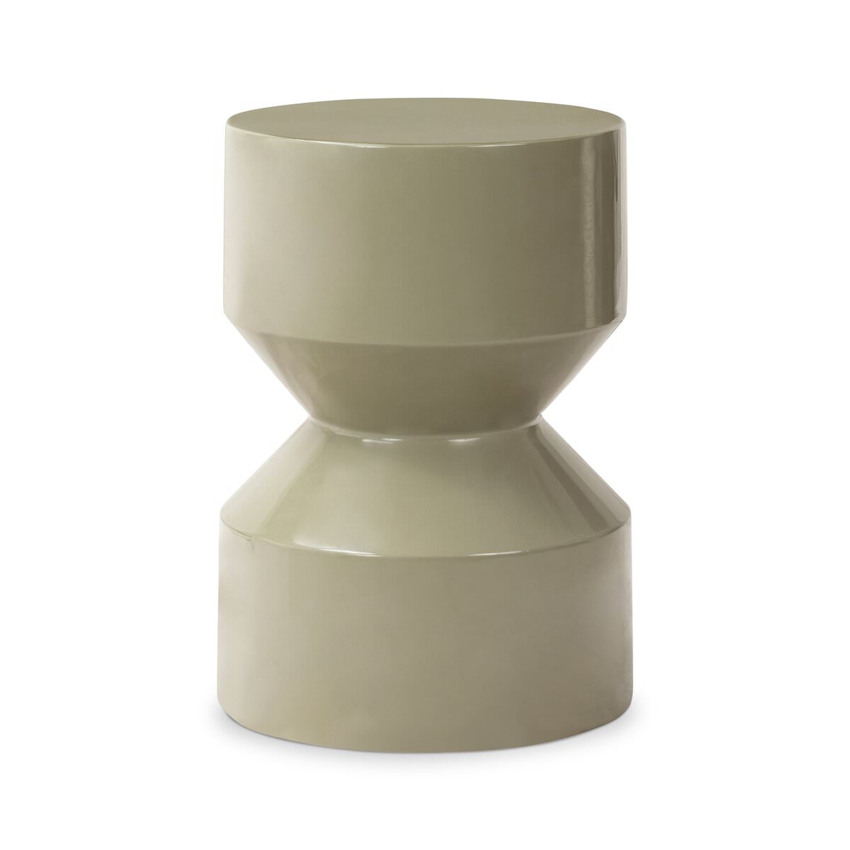 Table d'appoint Four Hands Ara en béton laqué mousse