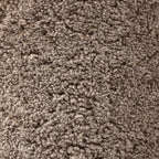 Fauteuil pivotant Four Hands Aurora en peau de mouton retournée taupe