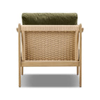 Fauteuil Barwin Four Hands couleur olive du Surrey 