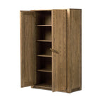 Meuble Bedford Four Hands en placage de chêne naturel chaleureux