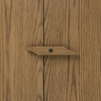 Meuble TV Bedford de Four Hands en placage chêne naturel chaleureux