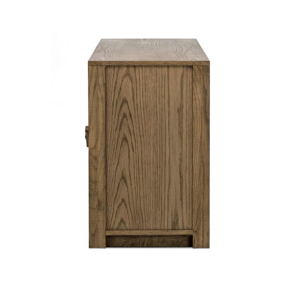 Meuble TV Bedford de Four Hands en placage chêne naturel chaleureux