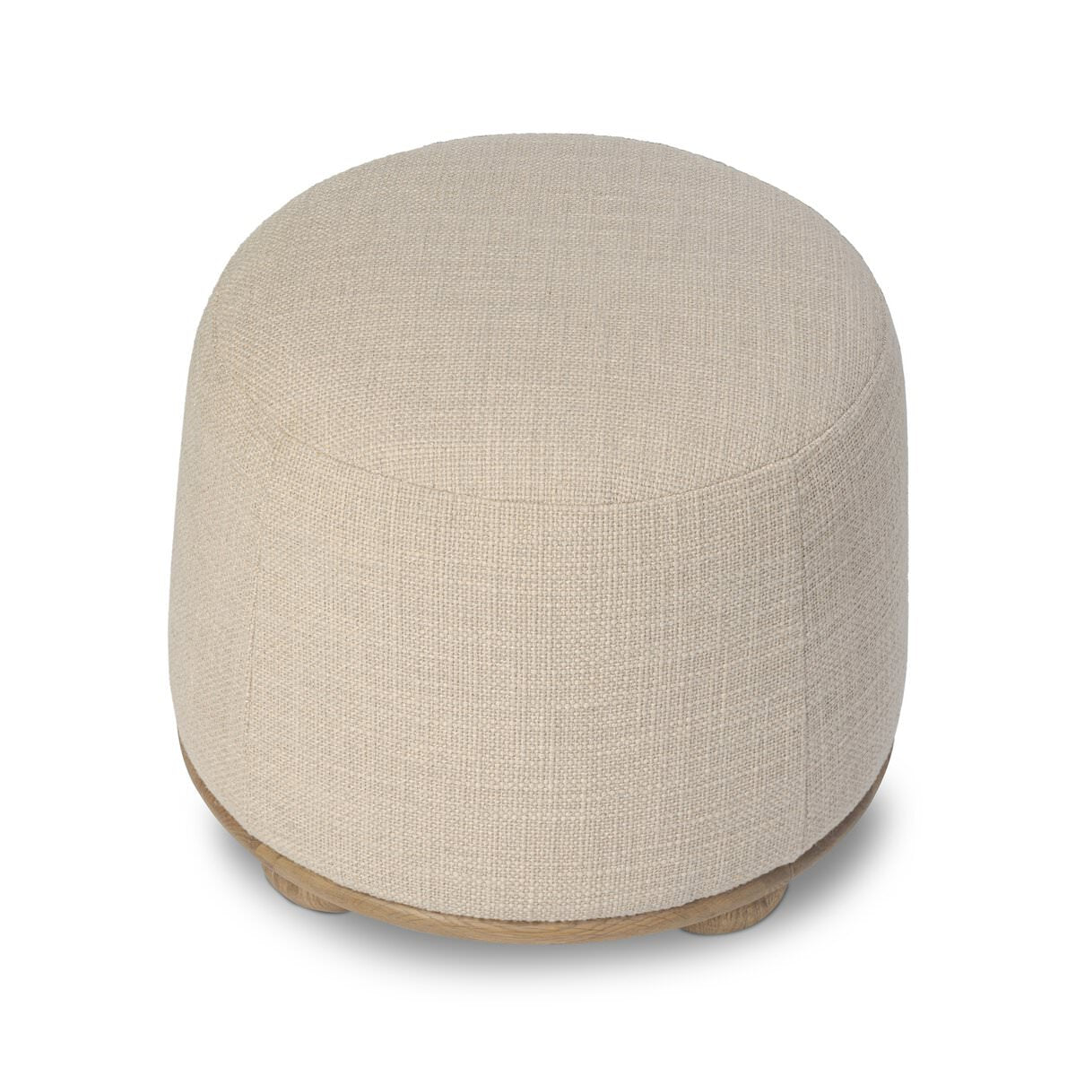 Pouf Bilbury Four Hands couleur sable saxon