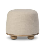 Pouf Bilbury Four Hands couleur sable saxon