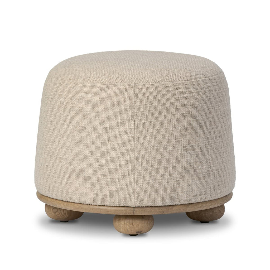 Pouf Bilbury Four Hands couleur sable saxon