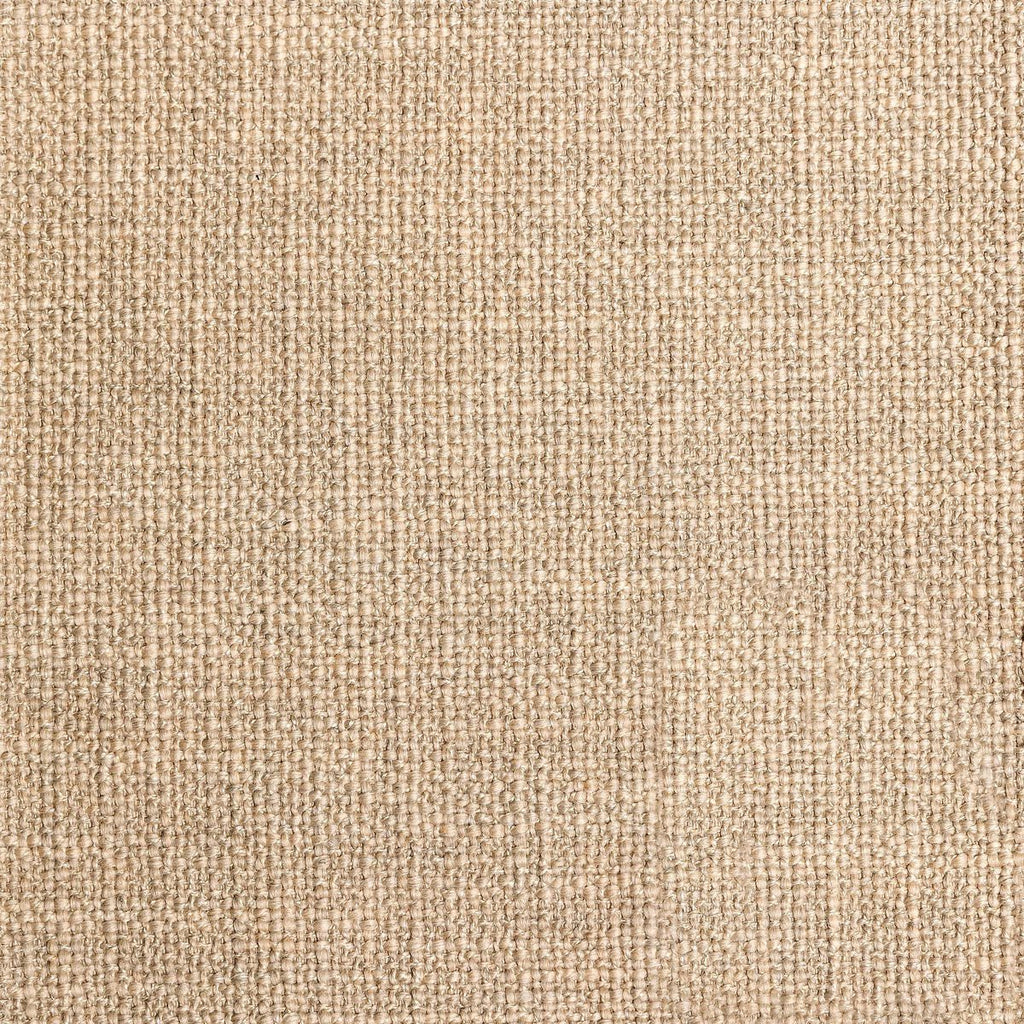 Pouf ovale Four Hands Bilbury couleur sable saxon