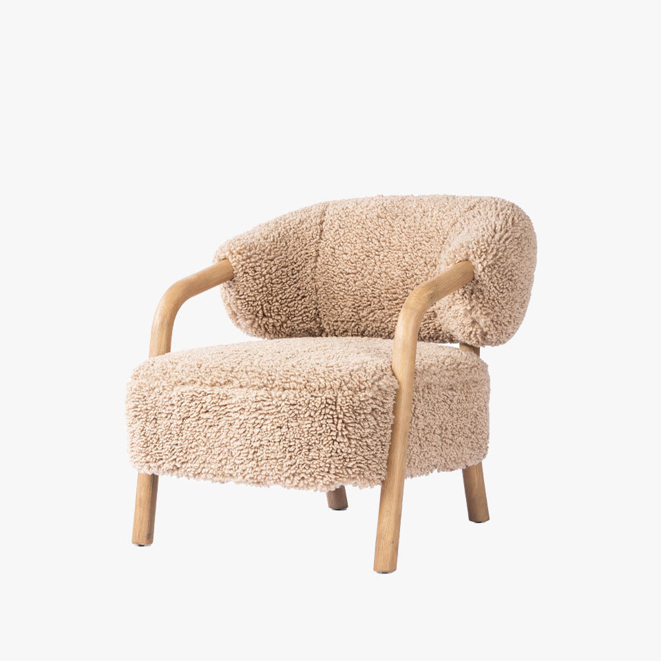 Fauteuil Brodie Four Hands en Andes Toast