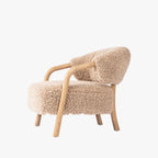 Fauteuil Brodie Four Hands en Andes Toast