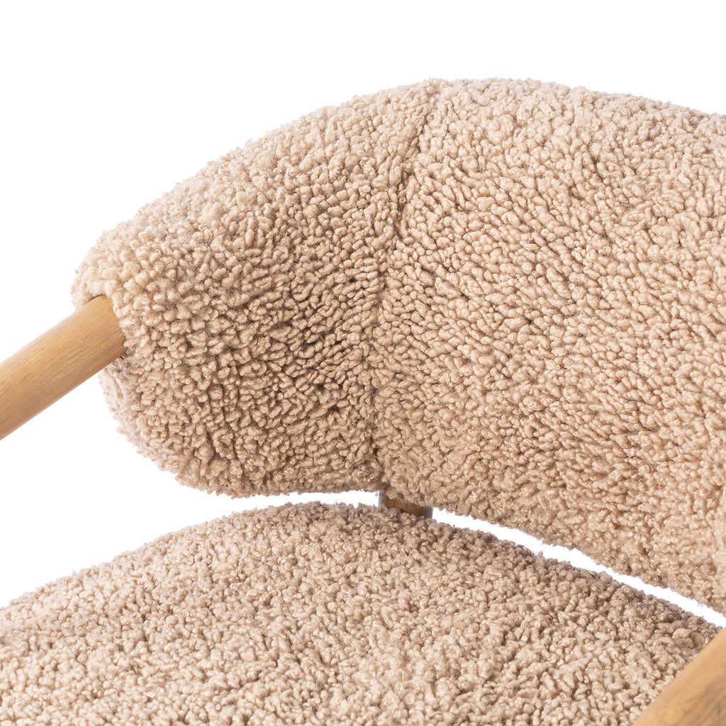 Fauteuil Brodie Four Hands en Andes Toast