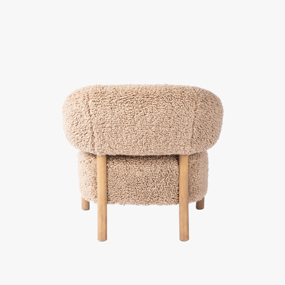 Fauteuil Brodie Four Hands en Andes Toast