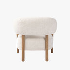 Fauteuil Brodie Four Hands couleur ivoire Sheldon