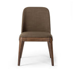 Chaise de salle à manger sans accoudoirs Four Hands Bryce, coloris olive Bilton