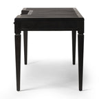 Bureau Claude Four Hands en placage de chêne noir vieilli