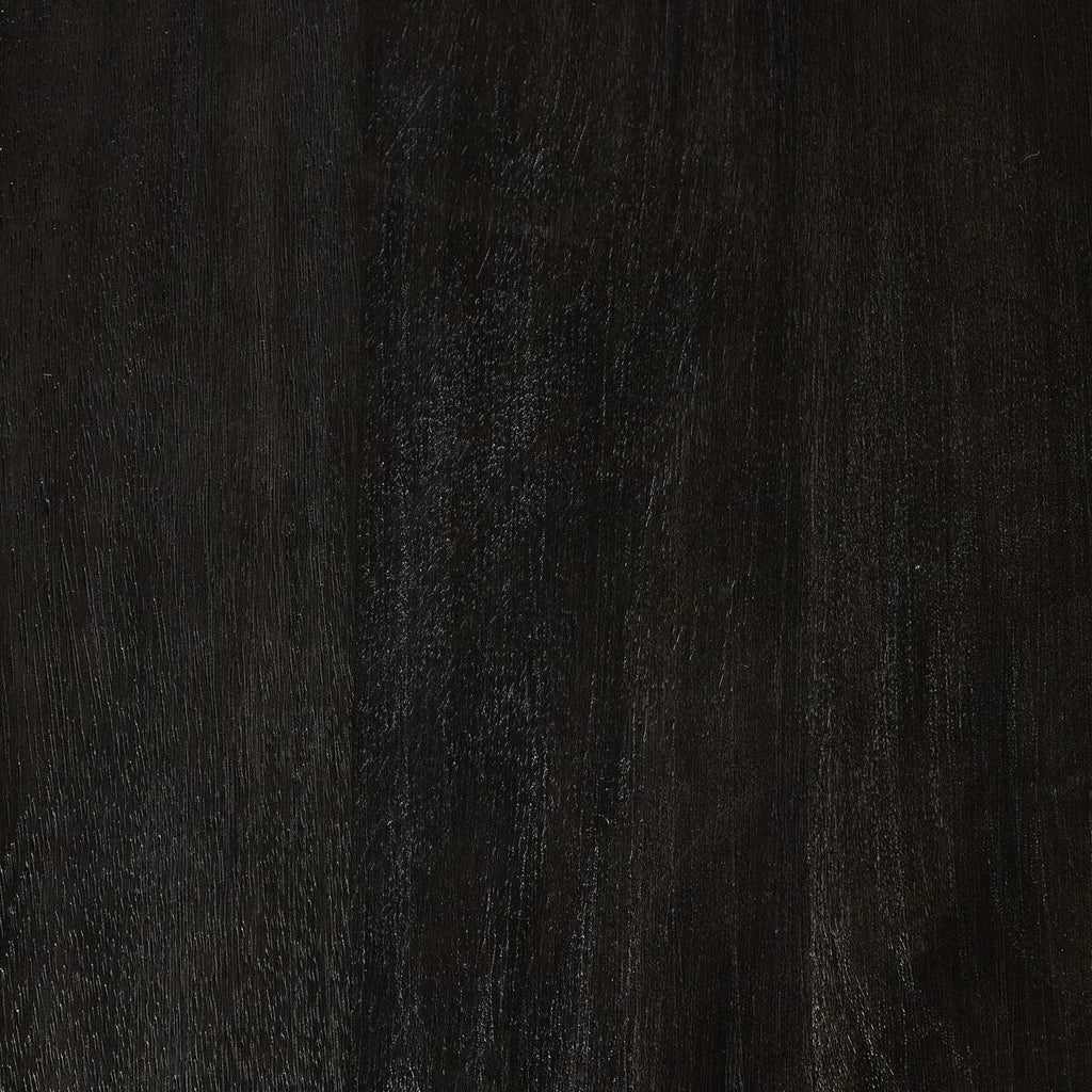 Table de salle à manger ronde Four Hands Cobain 60, finition noire