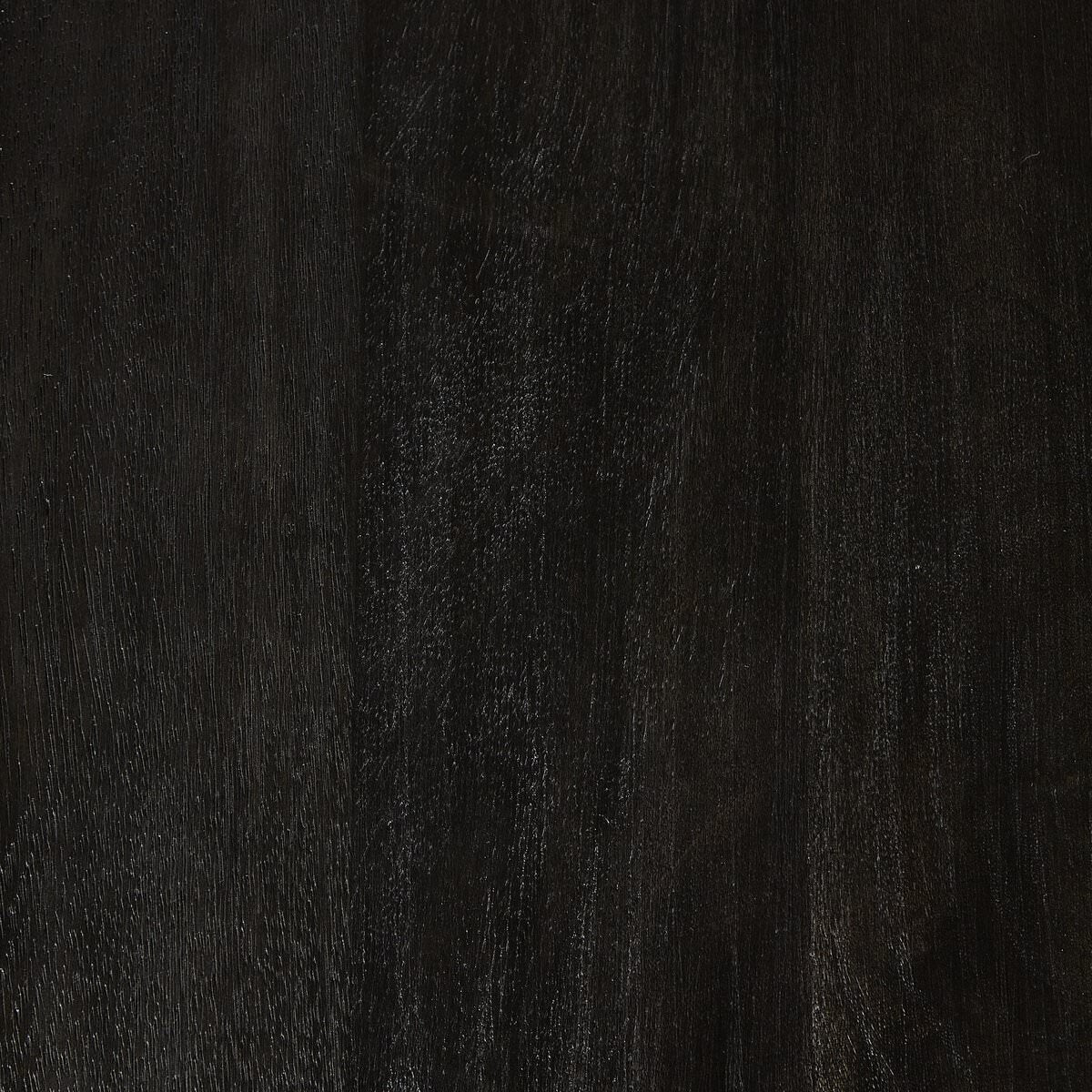 Table de salle à manger ronde Four Hands Cobain 60, finition noire