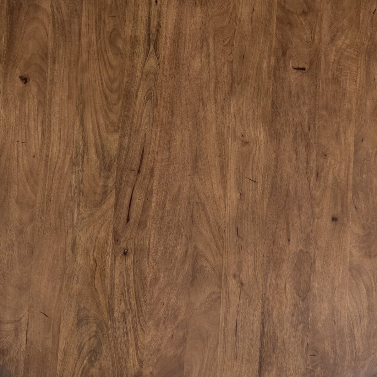 Table de salle à manger ronde Four Hands Cobain 60 en manguier recyclé