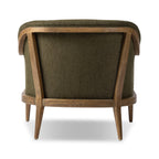 Fauteuil Colston Four Hands couleur Sutton Olive 