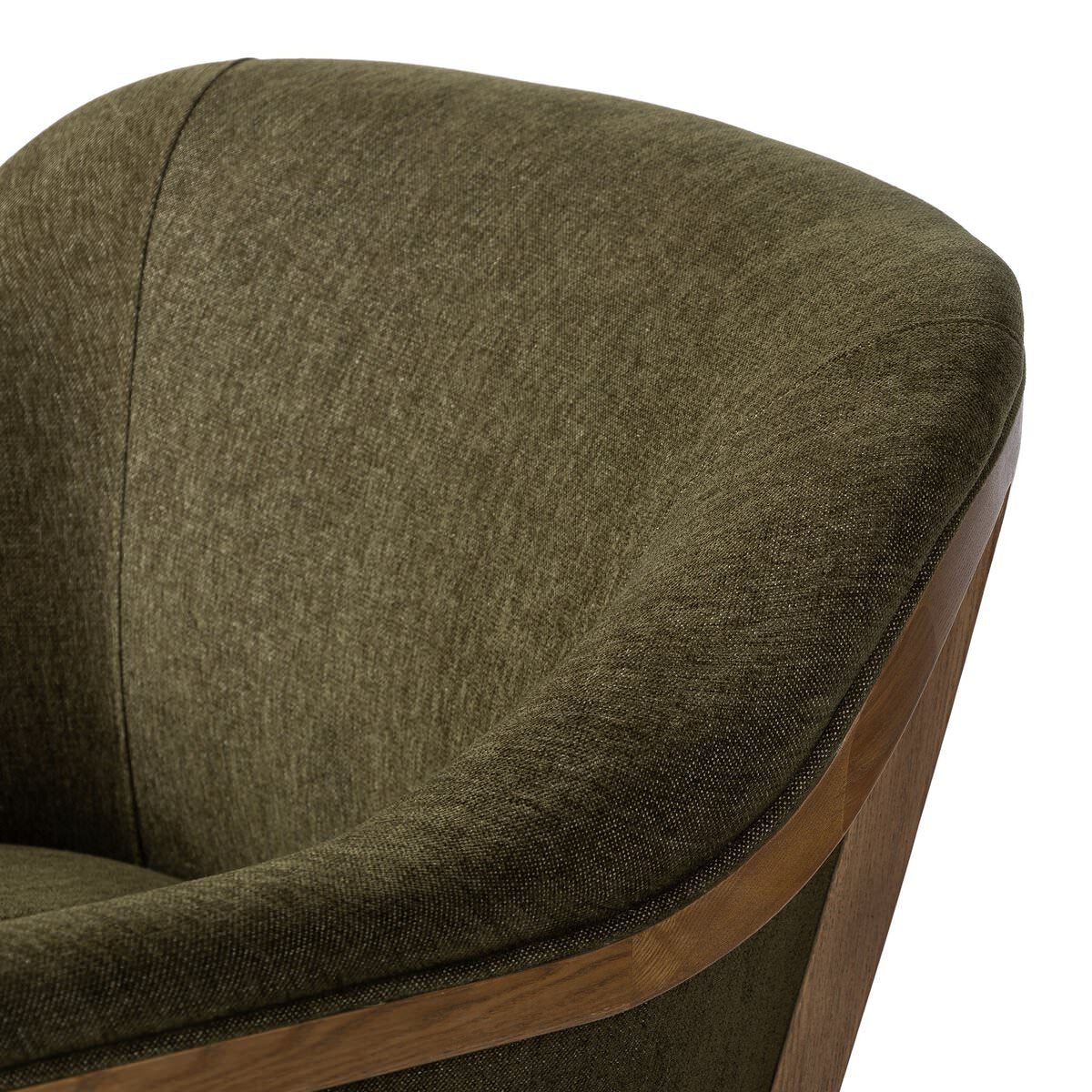 Fauteuil Colston Four Hands couleur Sutton Olive 