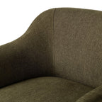 Fauteuil Colston Four Hands couleur Sutton Olive 