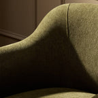 Fauteuil Colston Four Hands couleur Sutton Olive 