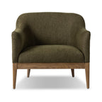 Fauteuil Colston Four Hands couleur Sutton Olive 