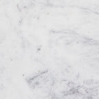 Table d'appoint Four Hands Cyprus en marbre blanc massif veiné