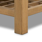 Meuble TV Dalton de Four Hands en placage chêne naturel vieilli