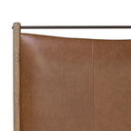 Lit Dina Four Hands en châtaignier Sonoma, format Queen