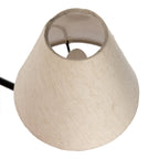 Lustre linéaire Dodie à quatre mains, noir de jais