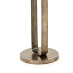 Table d'appoint Douglas Four Hands en bronze vieilli