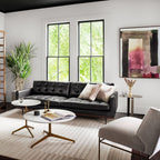 Table d'appoint Douglas Four Hands en bronze vieilli